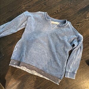 Vintage Havana Blue Long Sleeve Sweatshirt